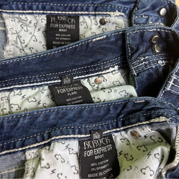 Rerock for Express boot and flare jeans bundle size 12 - Picture 3 of 10